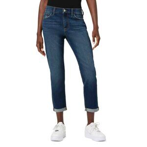NWT Hudson Jeans Natalie Mid Rise Slim Boyfriend Crop Jeans Size 28